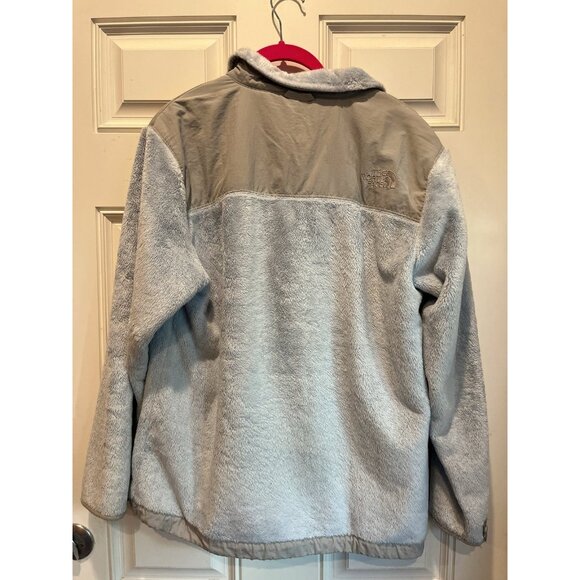 The North Face fuzzy Jacket light blue - Picture 4 of 6